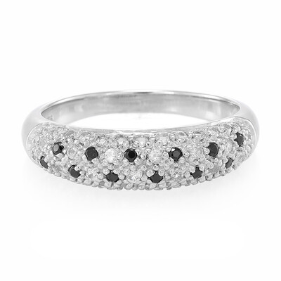 White Sapphire Silver Ring