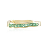 Ethiopian Emerald Silver Ring