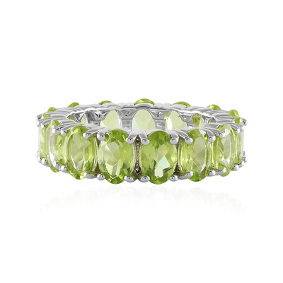 Peridot Silver Ring