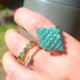 Brazilian Emerald Silver Ring
