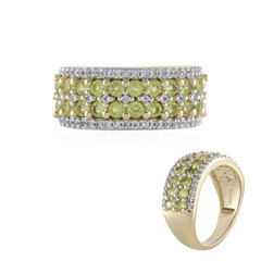 Peridot Silver Ring