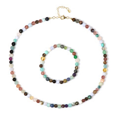 Citrine Silver Set