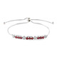 Madagascar Ruby Silver Bracelet