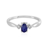 Madagascar Blue Sapphire Silver Ring