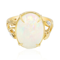 9K Welo Opal Gold Ring (Adela Gold)