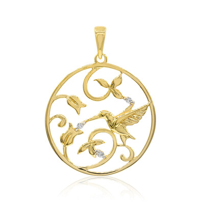 Zircon Silver Pendant