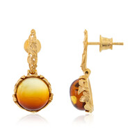 Baltic Amber Silver Earrings