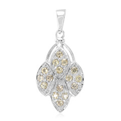 Imperial Topaz Silver Pendant