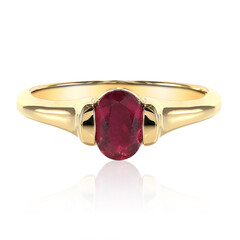 9K Rubellite Gold Ring (Tenner Diniz)