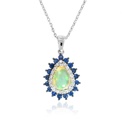 14K AAA Welo Opal Gold Necklace (CIRARI)