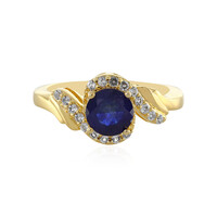 Madagascar Blue Sapphire Silver Ring