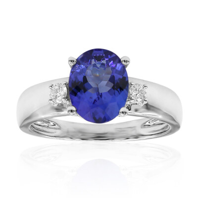 AAA Tanzanite Platinum Ring