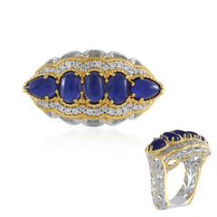 Sodalite Silver Ring (Gems en Vogue)
