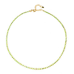 Russian Diopside Silver Necklace