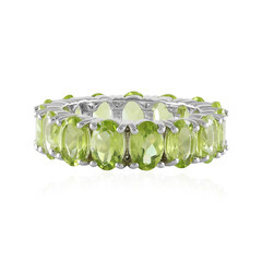 Peridot Silver Ring
