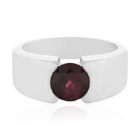 Rhodolite Silver Ring