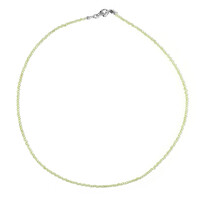 Peridot Silver Necklace