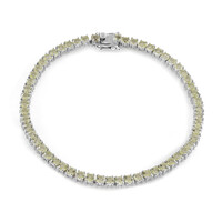 Lemon Quartz Silver Bracelet
