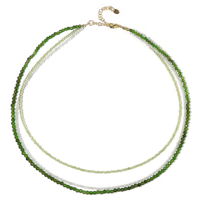 Peridot Silver Necklace