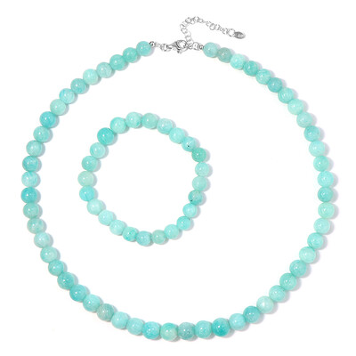 Amazonite Silver Set