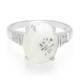 Dendritic Agate Silver Ring