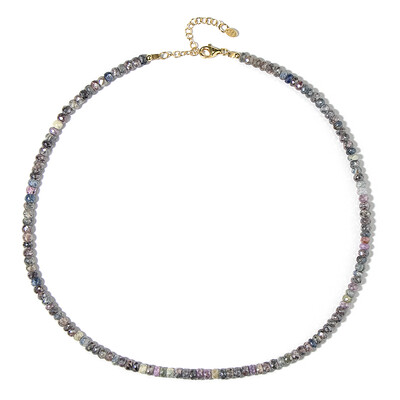 Mystic Sapphire Silver Necklace