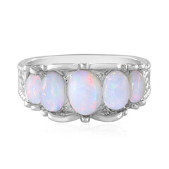 Welo Opal Silver Ring