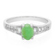 Imperial Chrysoprase Silver Ring