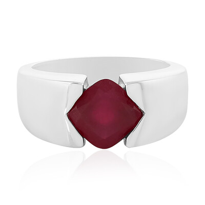 Madagascar Ruby Silver Ring
