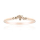 9K SI1 Argyle Rose De France Diamond Gold Ring (Annette)