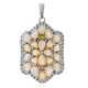 Welo Opal Silver Pendant