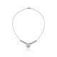 Mother of Pearl Silver Necklace (Bali Barong)