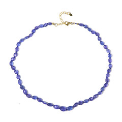 Tanzanite Silver Necklace (Adela Silber)