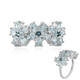 Sky Blue Topaz Silver Ring
