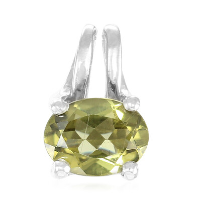Xia Apatite Silver Pendant