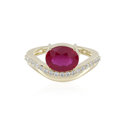 9K Madagascar Ruby Gold Ring (de Melo)