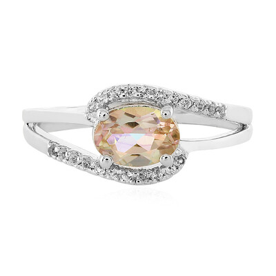 Luna Quartz Silver Ring