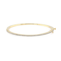 Zircon Silver Bangle