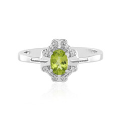 Peridot Silver Ring