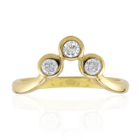 9K SI1 (G) Diamond Gold Ring