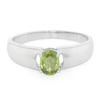 Mozambique Sapphire Silver Ring