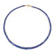 18K AAA Tanzanite Gold Necklace