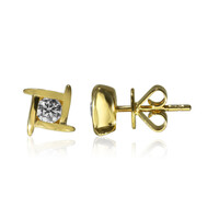 18K VS2 (F) Diamond Gold Earrings (adamantes [!])