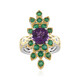 Amethyst Silver Ring (Gems en Vogue)