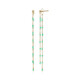 Green Onyx Silver Earrings (M de Luca)