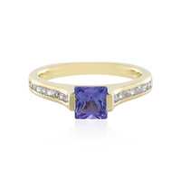 9K AAA Tanzanite Gold Ring