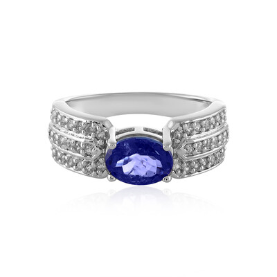 Tanzanite Silver Ring