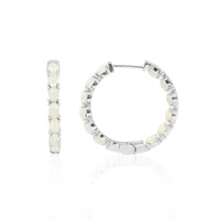 Welo Opal Silver Earrings