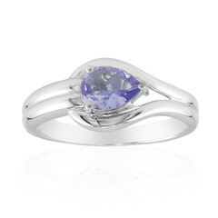 9K Unheated Tanzanite Gold Ring (Remy Rotenier)