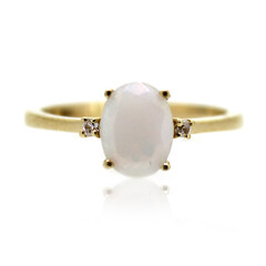 Welo Opal Silver Ring